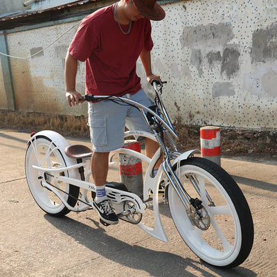 Electric Bike Tracer Raptor White City