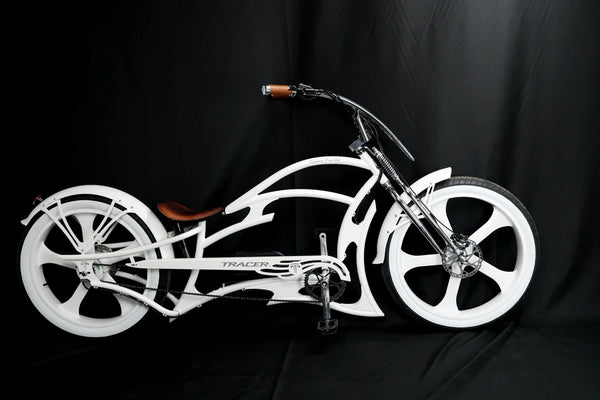 Electric Bike Tracer Raptor White Right