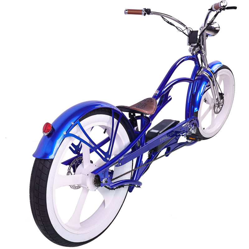 Electric Bike Tracer RaptorProDS Blue Right Rear