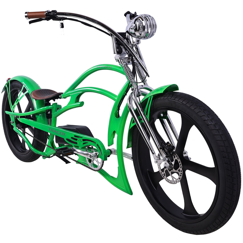 Electric Bike Tracer RaptorProDS Green Right Front