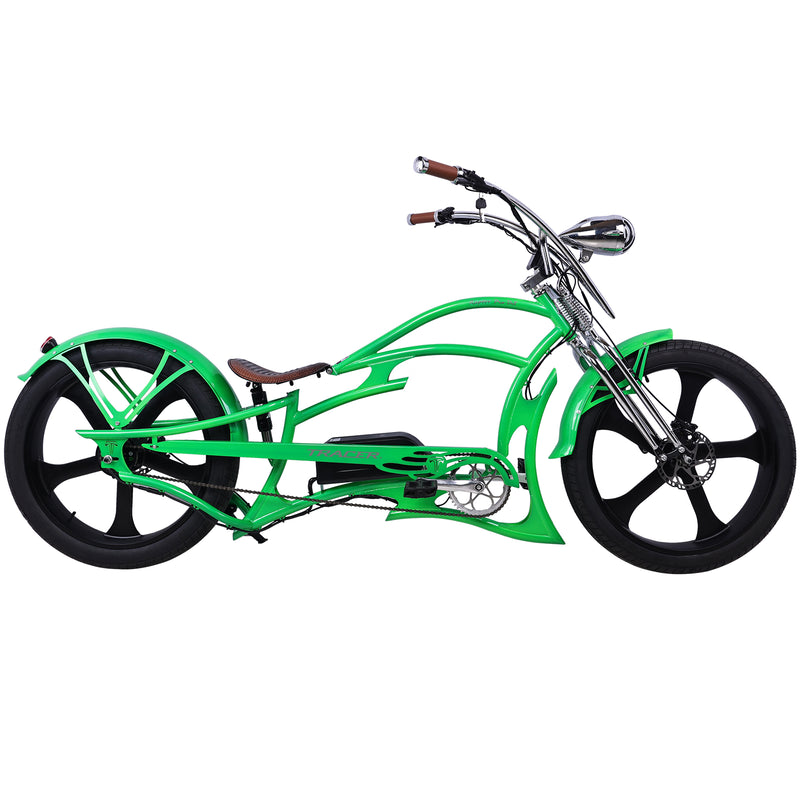 Electric Bike Tracer RaptorProDS Green Right