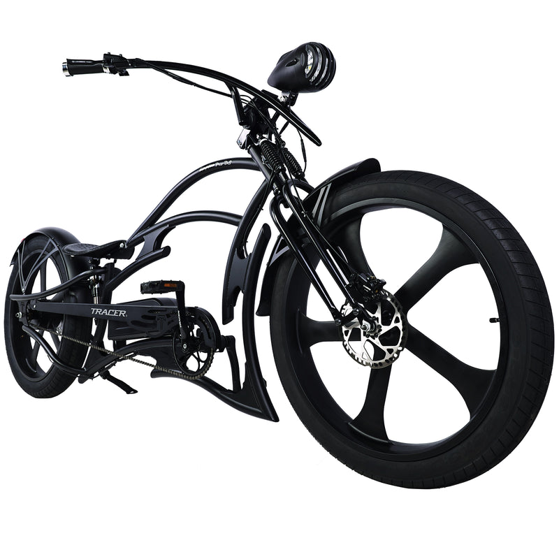 Electric Bike Tracer RaptorProDS Matte Black Right