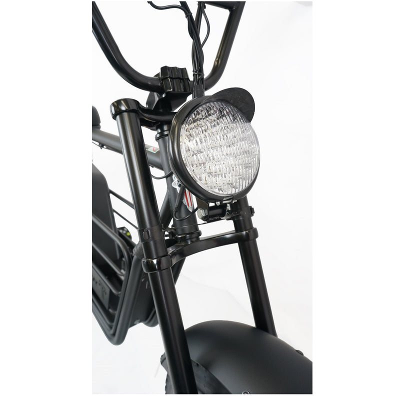 Electric Bike Tracer Verge Black Headlight