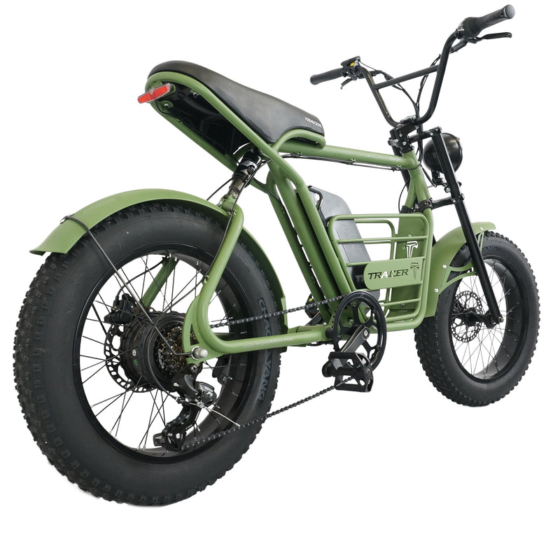 Electric Bike Tracer Verge Green Right Rear