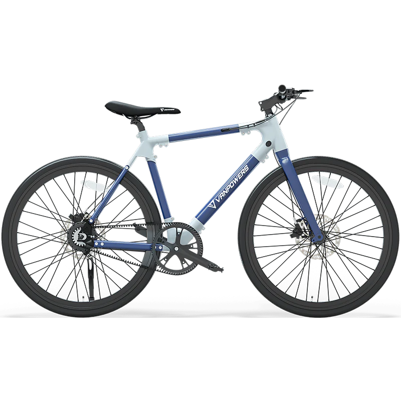 Electric Bike Vanpowers City Vanture Blue Right