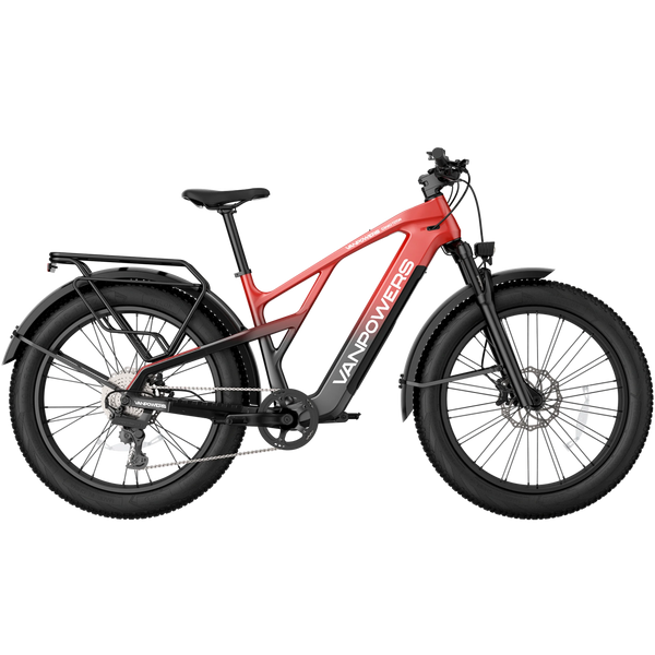 Electric Bike Vanpowers Grand Teton Pro Red Right