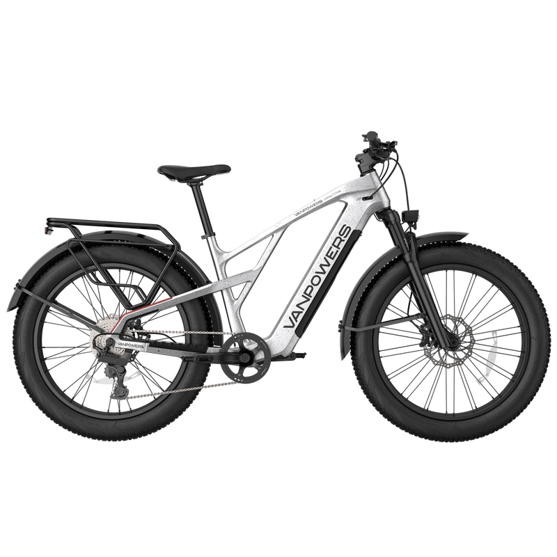 Electric Bike Vanpowers Grand Teton Pro Silver Right