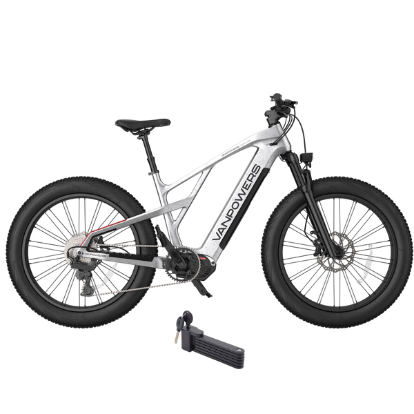 Vanpowers 500W 48V Grand Teton Ultra All-Terrain Fat Tire Mountain Electric Bike