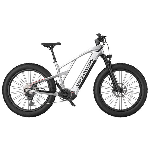 Electric Bike Vanpowers Grand Teton Ultra Silver Right