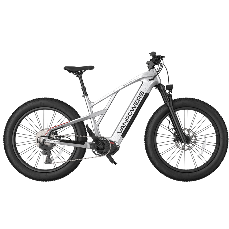 Electric Bike Vanpowers Grand Teton Ultra Silver Right