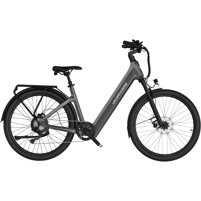 Electric Bike Vanpowers Urban Glide Pro Grey Right