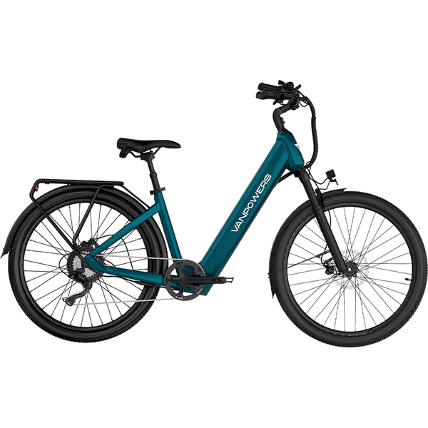 Electric Bike Vanpowers Urban Glide Standard Blue Right