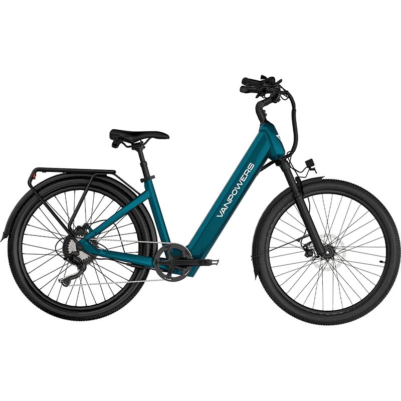 Electric Bike Vanpowers Urban Glide Standard Blue Right