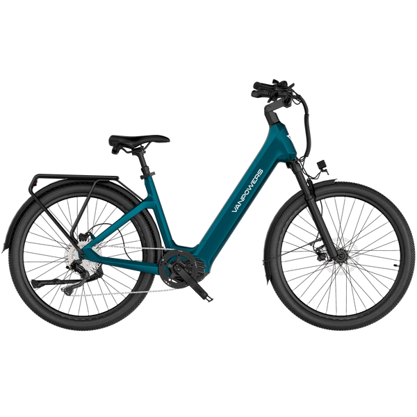 Electric Bike Vanpowers Urban Glide Ultra Blue Right