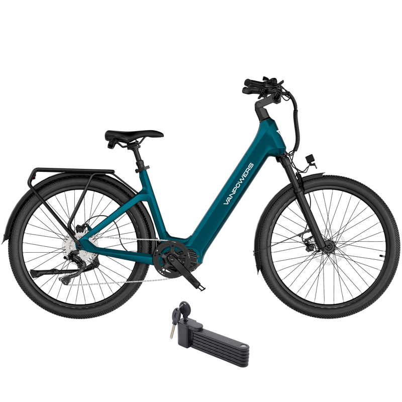 Vanpowers 500W UrbanGlide-Ultra Step-Thru Commuting Electric Bike