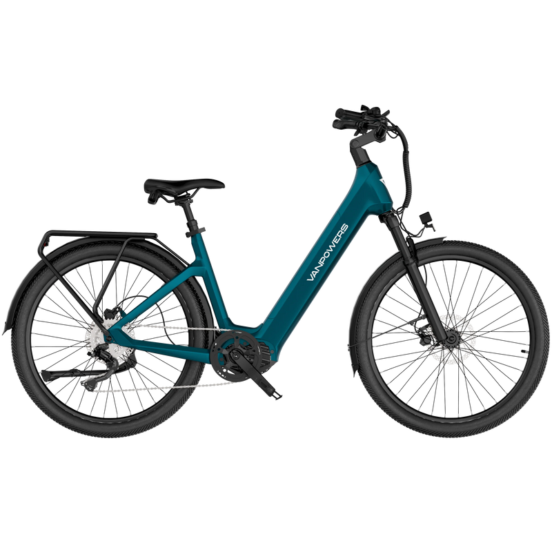 Electric Bike Vanpowers Urban Glide Ultra Blue Right