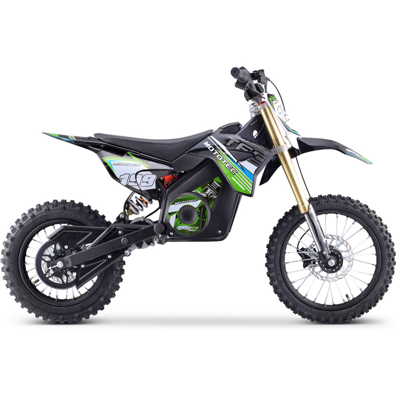 Mini Bike Mototec 1800W Pro Electric Green Right