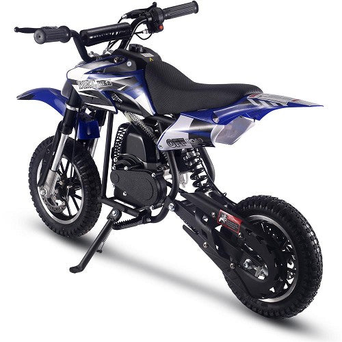 Mini Bike Mototec Alien Blue Left Rear