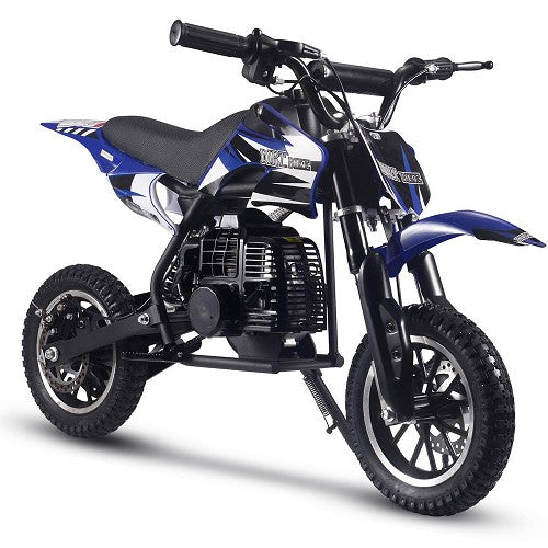 Mini Bike Mototec Alien Blue Right Front