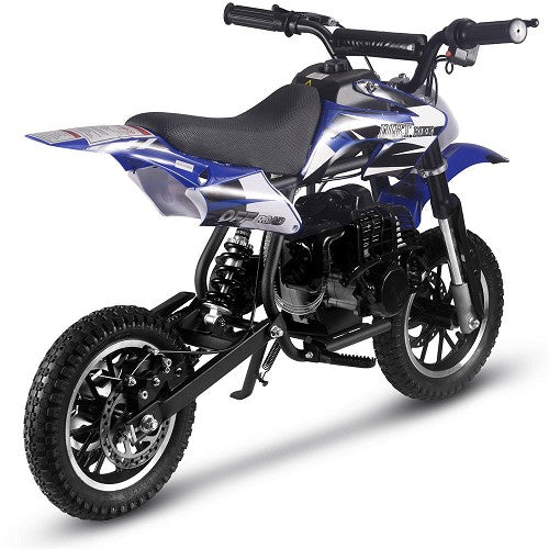 Mini Bike Mototec Alien Blue Right Rear