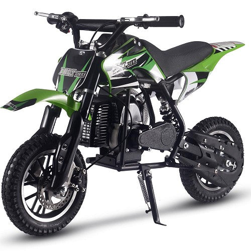 Mini Bike Mototec Alien Green Left Front