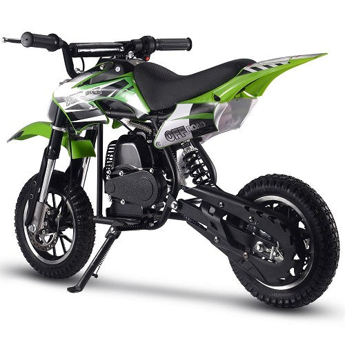 Mini Bike Mototec Alien Green Left Rear