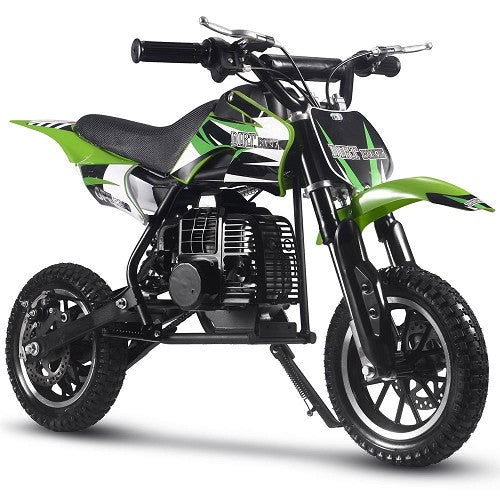 Mini Bike Mototec Alien Green Right Front