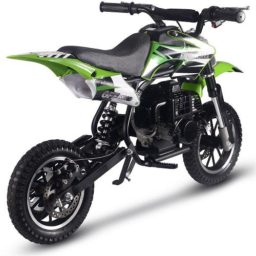 Mini Bike Mototec Alien Green Right Rear