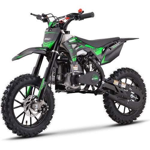 Mini Bike Mototec Thunder Green Left Front