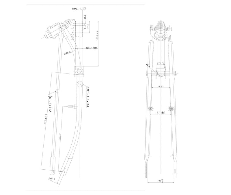 Springer Fork measurements