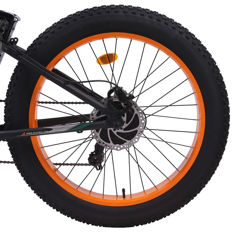 Ecotric 750W Hammer Fat Tire Electric Bike