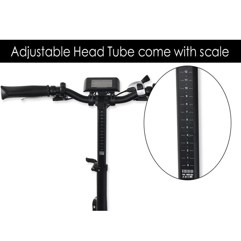 AddMotor 500W Motan M-150 Folding Fat Tire adjustable handlebars