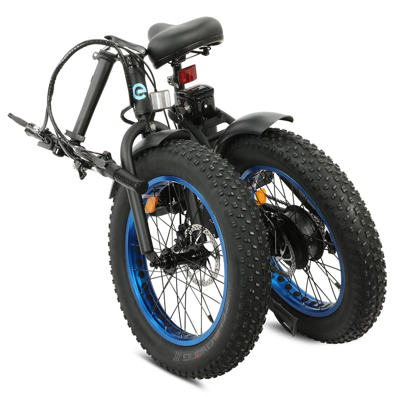 Ecotric 500W Dolphin Folding Fat Tire Electric Bike