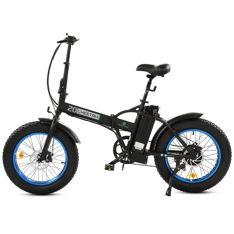 Ecotric 500W 20" Fat Portable and Folding Electric Bike