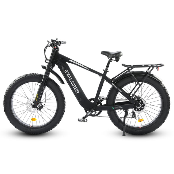 Ecotric 750W 48V 26" Explorer Fat Tire Electric Bike