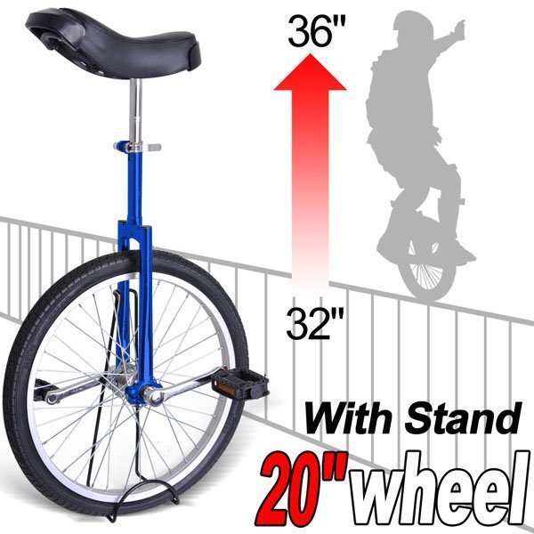 Gorilla 20 Inch Wheel Unicycle - sizing