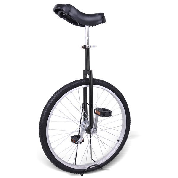 Gorilla 24 Inch Wheel Unicycle - black side