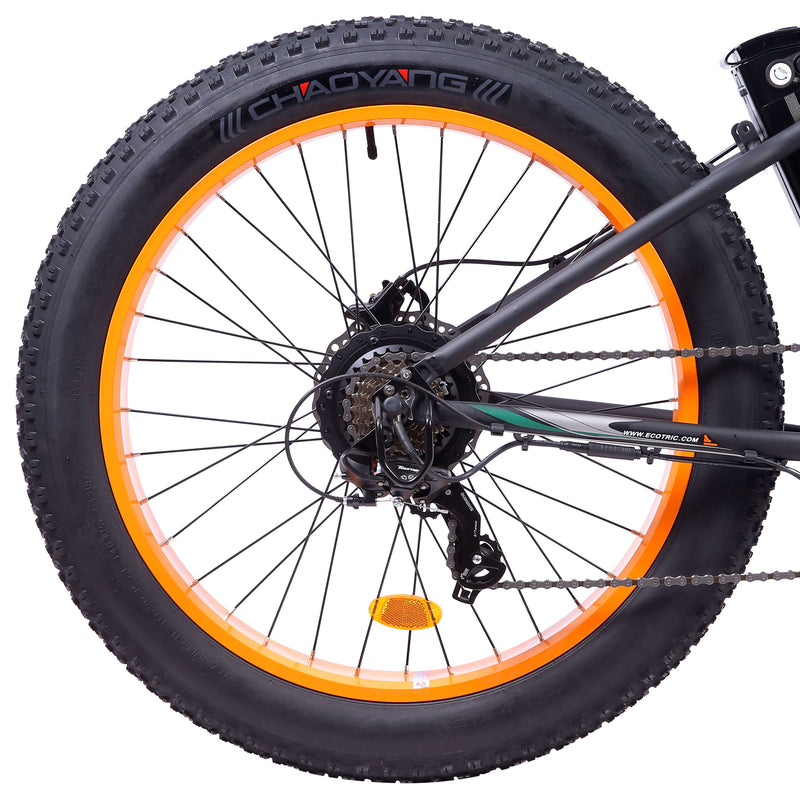 Ecotric 750W Hammer Fat Tire Electric Bike