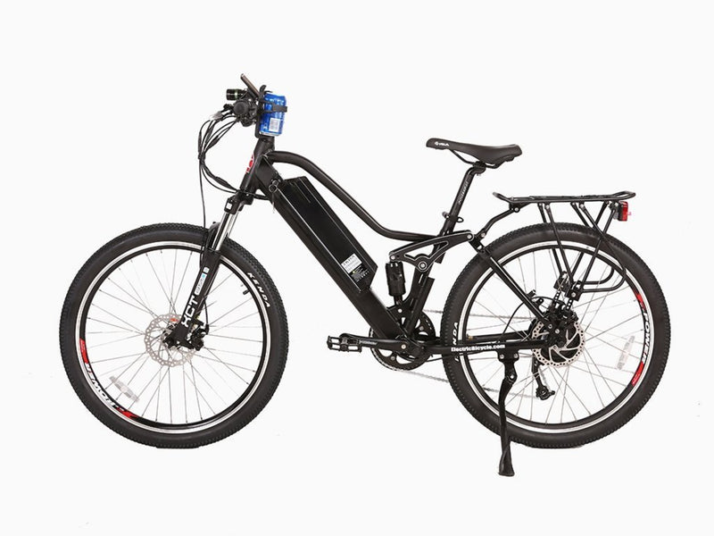 X-Treme 500W Sedona Step-Through Frame Mountain black bicycle side