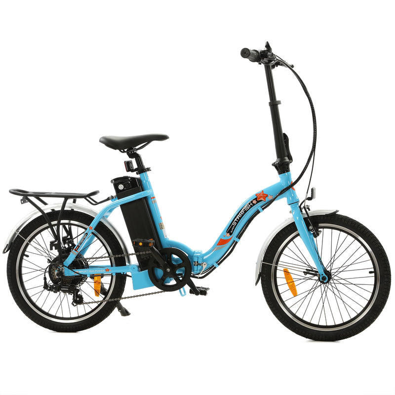 Ecotric 350W Starfish Folding Electric Bike