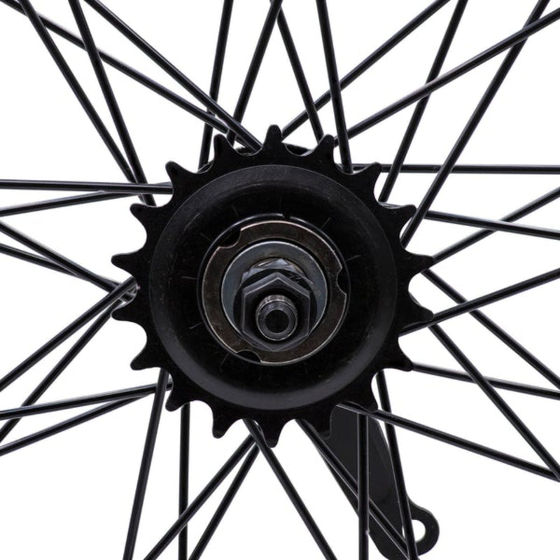 HD Wheels Black Rear Coaster Non-Disc Brake Ready Hub