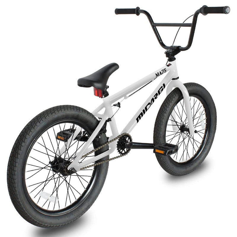 BMX Bicycle Micargi Maze White Rear