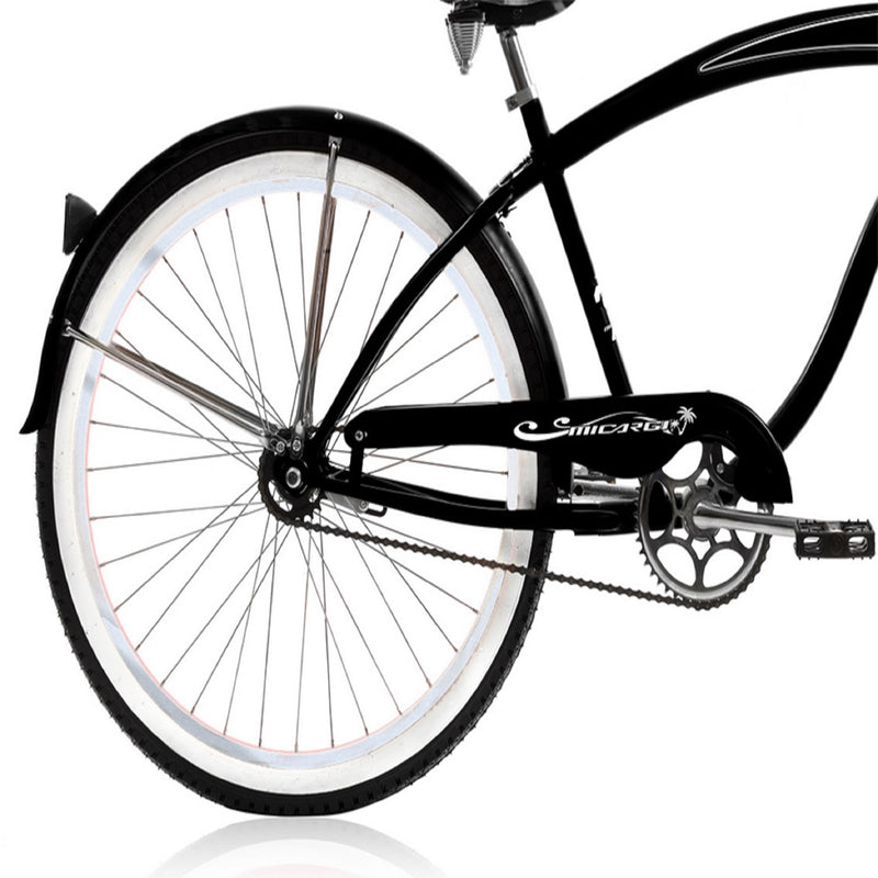 Beach Cruiser Micargi Rover GX Male Black Rear