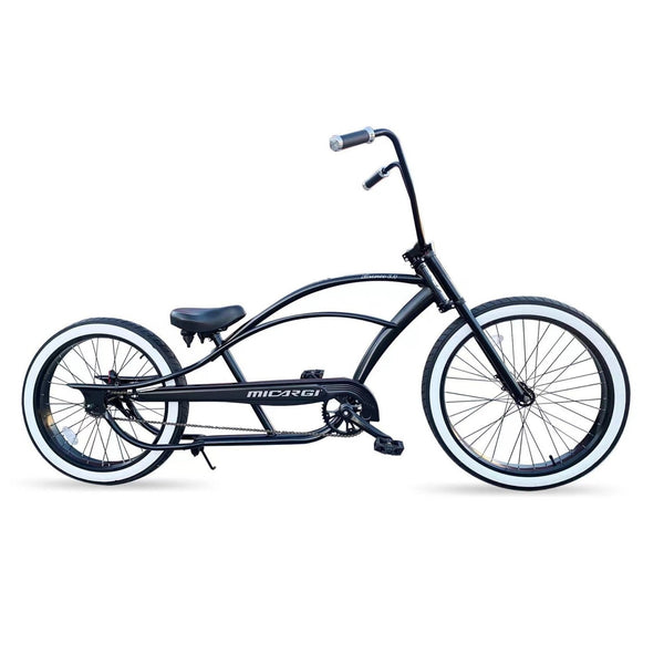 Bicycle Beach Cruiser Micargi Bronco 3.0 Matte Black Main