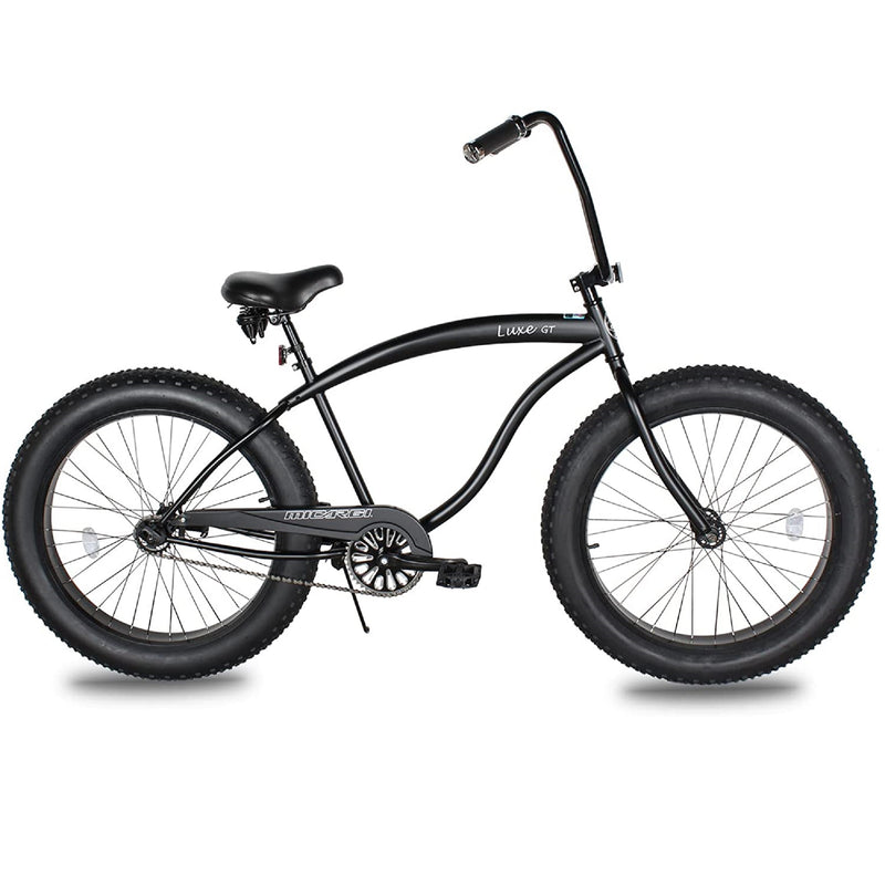 Beach Cruiser Micargi Luxe GT 1sp MatteBlack Side