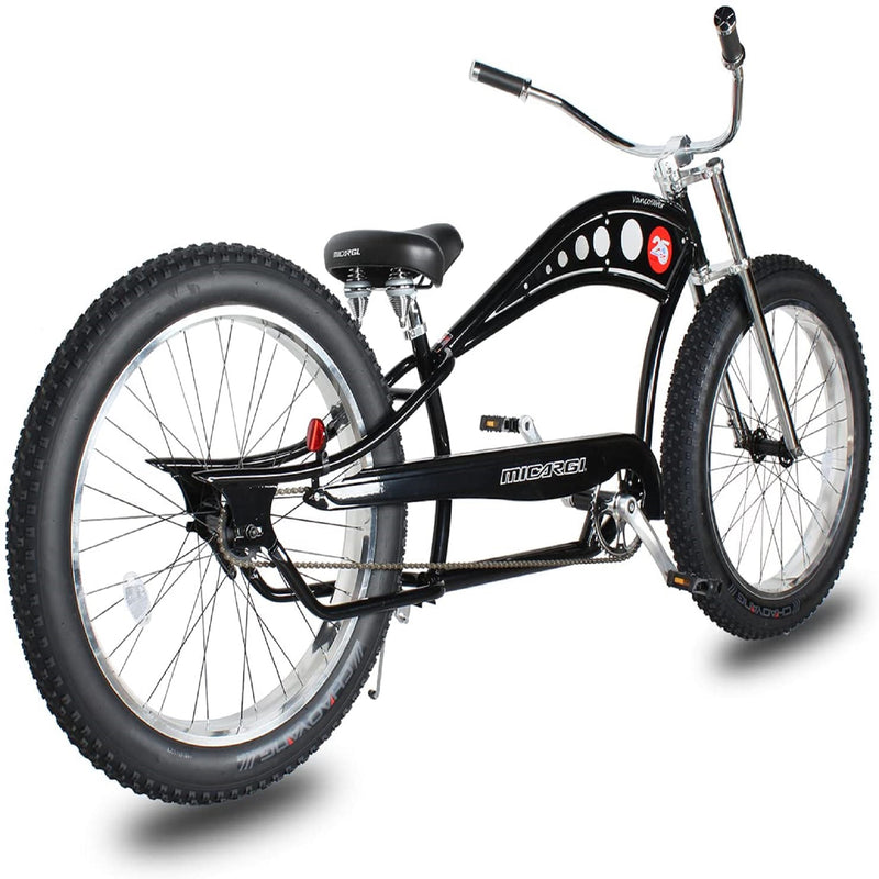 Beach Cruiser Micargi Vancouver Moon Black Rear