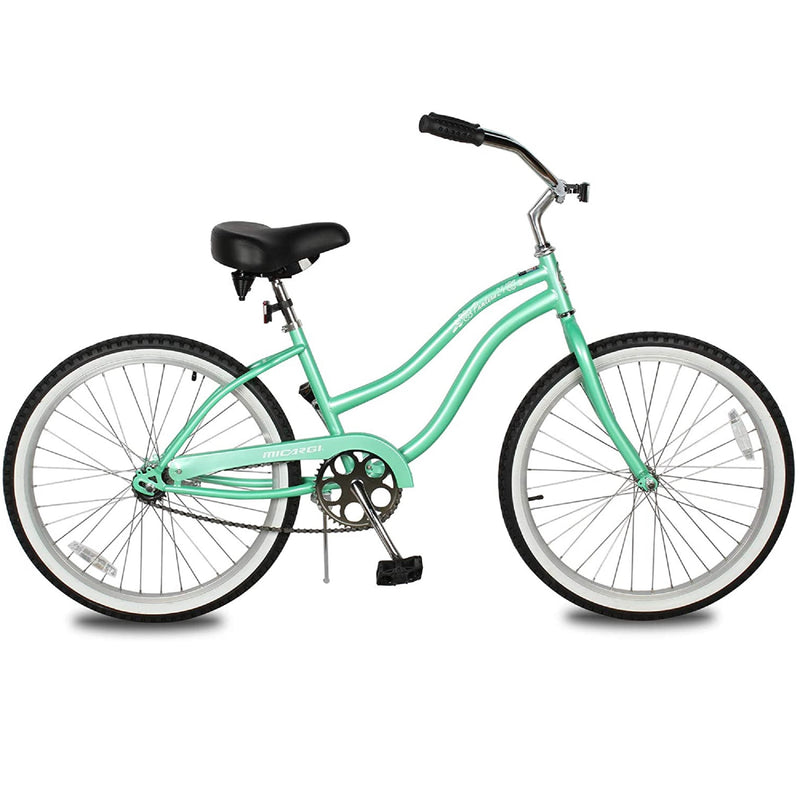 Bicycle Beach Cruiser Micargi Pantera 24" Green Main