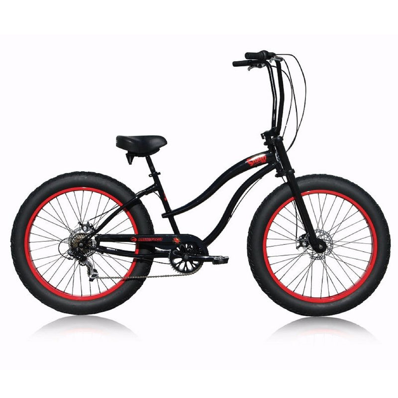 Bicycle Beach Cruiser Micargi Slugo SS Black Main