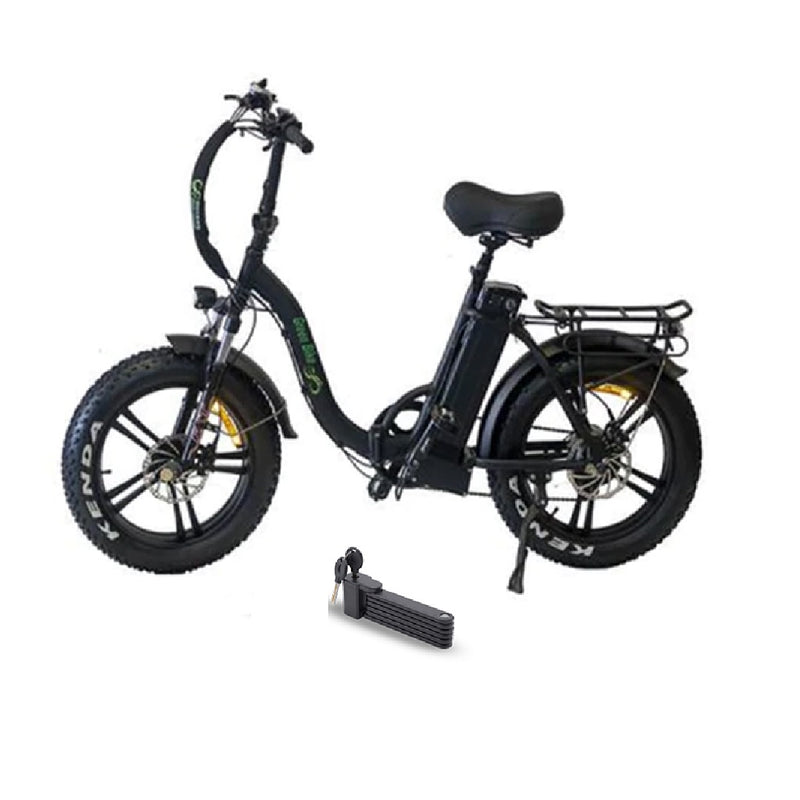 Green Bike 750W 20" GB 750 Low Step Fat Tire Folding Electric Bike