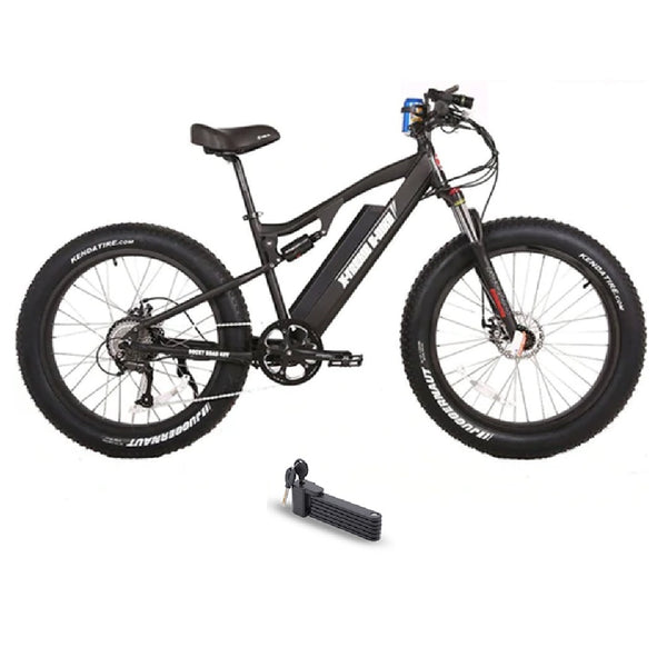 X-Treme 500W 48V Rocky Road Fat Tire Mountain Electric Bike